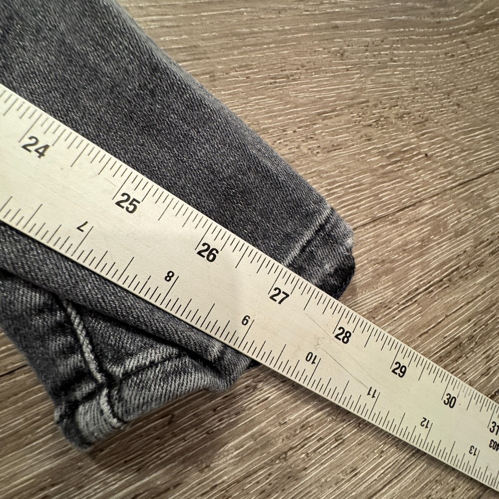 AllSaints Jeans Womens‎ 26 Gray Denim Eve Super Skinny 26x27 Cotton Stretch - Picture 10 of 11